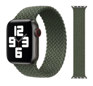 Pulsera original Apple Braided Solo Loop 42/44/45 mm tamaño 8 Inverness Green - Imagen 1 de 1