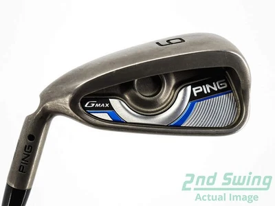 Ping Gmax Single Iron 6 Iron Graphite Regular Left Black Dot 38.0in - Image 1 of 4