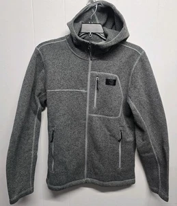 Chaqueta THE NORTH FACE Para Hombre Gris Medio GORDON LYONS Cremallera Completa Vellón Con Capucha Caminata - Imagen 1 de 10