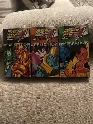3 Dragon Ball GT - Realization 2004, Affliction Uncut & Preparation  2003 - Image 1 of 3