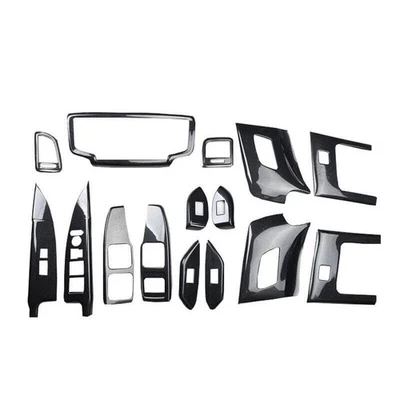 For Honda Odyssey 2015-21 ABS Carbon Fiber Car Interior Door Trims Stickers — 第 1/4 张图片