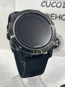 Garmin Fenix 5X Saphir - Gris ardoise avec bracelet noir (010-01733-00) (4) - Photo 1 sur 10