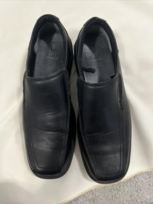 Mocasines sin cordones negros George Shoes para hombre 8 Foto 1 de 4