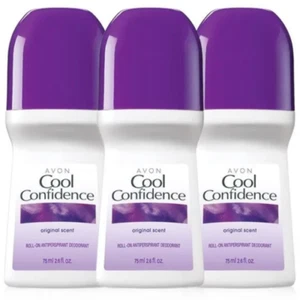 x3 * AVON * Cool Confidence Original * Desodorante Roll-On * Lote de 3 - Imagen 1 de 1
