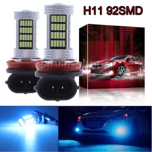 H11 92SMD LED Fog Light For 2006-2014 Acura RLX RL TL TSX MDX RDX 8000K Ice Blue - Picture 1 of 12