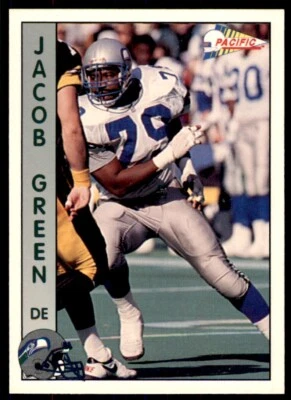 1992 Pacific Jacob Green Seattle Seahawks #290 - Image 1 of 2