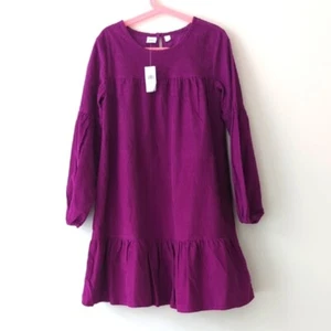 Gap Kids Tiered Corduroy Cotton Dress Size L - Picture 1 of 5