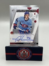 2022-23 SP Authentic Hockey Arber Xhekaj Future Watch Auto /999 Canadiens MM
