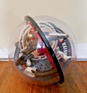 Sharper Image Marble Maze Puzzle Ball MerchSource Space Shuttle 7" Diameter - Picture 1 of 5