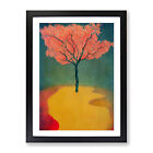 Peach Tree Wall Art Print Framed Canvas Picture Poster Home Decor Living Room
