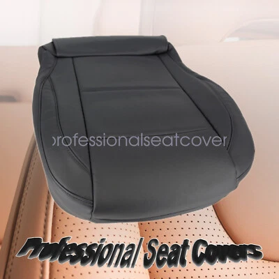 Cubierta de asiento de cuero negra para parte inferior del conductor Nissan Titan LE XE 2005-2015 Foto 1 de 4