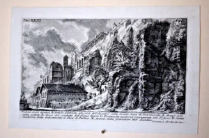 The Roman Antiquities, Giovanni Piranesi, VEDUTA DEGLI AVANZI DI ANTI.., 1752-56 - Picture 1 of 2