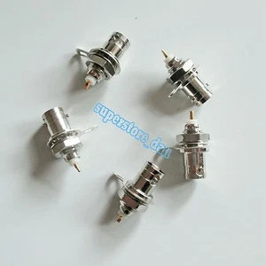5Pcs BNC female nut bulkhead handle deck mount solder cup RF connector Adapter - Picture 1 of 8