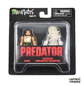 Predator Minimates Series 4 Anna & Cloaked Unmasked Predator - Picture 1 of 3