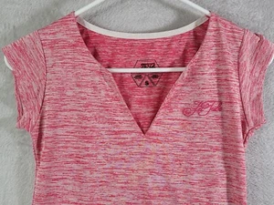 JET TRIBE Logo Shirt Pink Womens Size S - Picture 1 of 7