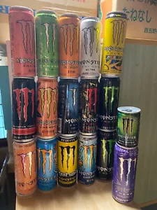 MONSTER JAPAN Dosen x17 leer VERSIEGELT inkl. 2024 Violett SCHMETTERLING VR46 Kiwi Reha ++ - Bild 1 von 6