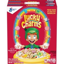 Lucky Charms Unicorn Marshmallow Breakfast Cereal (23 oz, 2 pack)  GREAT DEAL!