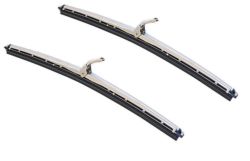 AUSTIN A40 FARINA 11" STAINLESS WINDSCREEN WIPER BLADES x 2 (GWB223) Lucas - Image 1 of 1