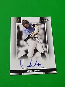 Vince Smith 2019 Leaf Perfect Game NS schwarz Auto 36/50 - Bild 1 von 5