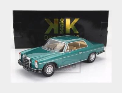 1:18 KK SCALE Mercedes Benz 280C/8 (W114) Coupe 1969 Green Met KKDC181164 - Immagine 1 di 2