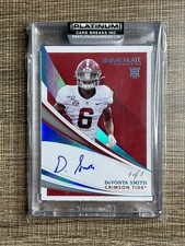 2021 Panini Immaculate Collegiate Platinum Edition Rookie Auto 1/1 DeVonta Smith