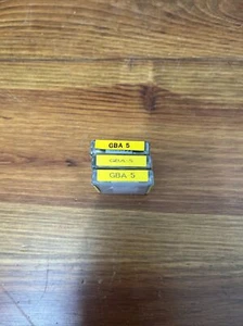 Lot Of 15 Buss Bussmann GBA-5 Fuse 5A GBA5 GBA 5 - Picture 1 of 10