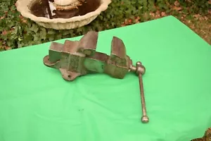Muy Bonitos Archivos de Sierra Vintage 4 1/2" Vicio Paralelo (Posiblemente Sargente) - Imagen 1 de 10
