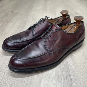 Allen Edmonds Bradley Dress Shoes Men 12 A 2671 Cordovan Derby Lace Up USA - Picture 1 of 15