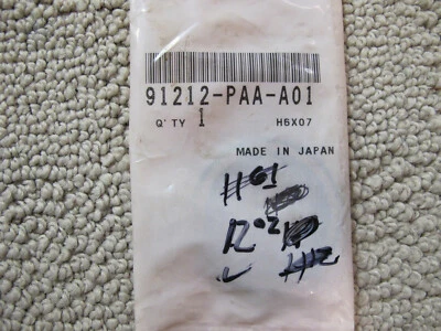 Oil Seal-Crankshaft Genuine Honda Original Equip Data 91212-PAA-A01 - Image 1 of 2