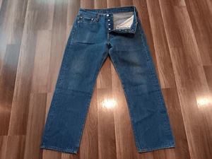 Levis 501 Hombre TALLA 33X30 (talla real 31x26) Color Azul Vaqueros Usados - Imagen 1 de 15