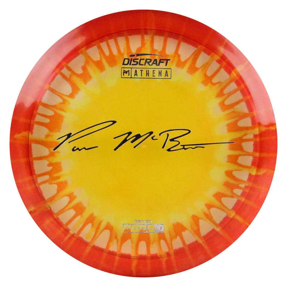 Discraft Disc Golf Paul McBeth Z Line Fly Dye Athena Fairway Driver 7/5/0/2 - C - Image 1 of 1