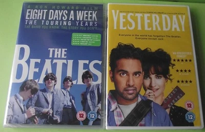 The Beatles - Eight Days a Week - The Touring Years / Yesterday 2 x DVD NEW - Image 1 of 2