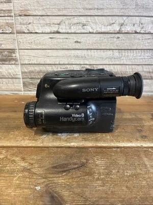 Sony Handycam CCD-TR45E Video-8 Camera Camcorder Black - Untested Unit Only - Image 1 of 4