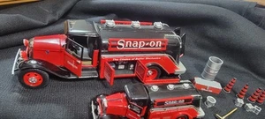 Crown Jewels 1:24and 1:43 2pc 1934 Ford Tanker Snap-On Truck Set. 2004 - Picture 1 of 8