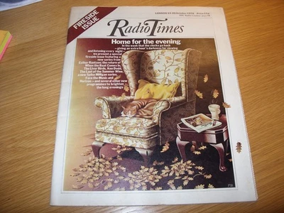 Vintage RADIO TIMES wc 23rd Oct 1976 - DR WHO Episode HAND OF FEAR, etc - Image 1 of 2