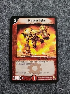 Wizards DUEL MASTERS Trading Card CCG TCG ~ Brawler Zyler Human B comune - Foto 1 di 2