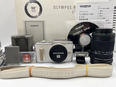 [Excellent+5]OLYMPUS PEN Lite E-PL8 Digital Camera 40-150mm f4-5.6 R  From JAPAN - Image 1 of 4