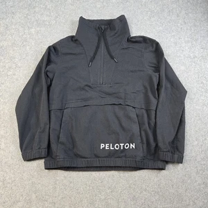 Lululemon Peloton Sweatshirt Womens 8 Black Pack Light Pullover Athletic - Picture 1 of 14