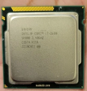Intel Core I7-2600 2nd Gen CPU 3.40GHz 4-Core - Afbeelding 1 van 2