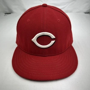 New Era 59Fifty MLB Cincinnati Reds Official On-Field Cap - Fitted size 7 3/8 - Picture 1 of 7