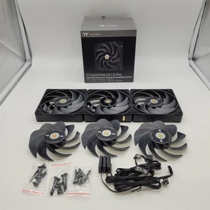 Thermaltake TOUGHFAN EX12 Pro PC Cooling Fan, Magnetic Connection (3 Pack) - Bild 1 von 4