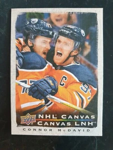 2020-21 Upper Deck Tim Hortons Canvas #C1 Connor McDavid  - Bild 1 von 2