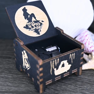 Little Mermaid Music Box Part of Your World Handmade Wooden Automatic Wind-Up v1 - Picture 1 of 9