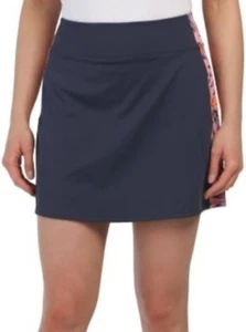 Tommy Bahama Golf Mujer’s Skort Azul Marino Tropical Secado Rápido UPF 50 Talla L - Nuevo con Etiquetas - Imagen 1 de 11
