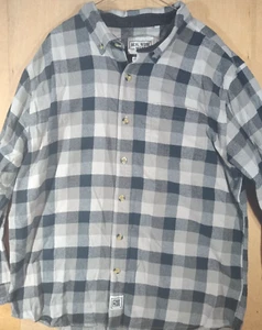 Real Work Wear XL Herren Flanell Hemd SCHÖN Kariert Knopf Extra Large J96 - Bild 1 von 12