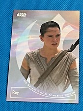 2022 Topps Rey Daisy Ridley Star Wars Galaxy’s Most Powerful Women Trading Card
