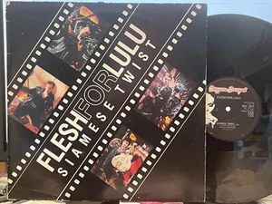 FLESH FOR LULU "Siamese Twist" LP NM/VG+ UK 1987 45 RPM Indie Rock, Goth, Punk - Picture 1 of 1