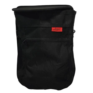 Lusso Gear Spill-Proof Car Trash Can 2.5 Gallon Easy to Clean Hanging Black - Picture 1 of 13