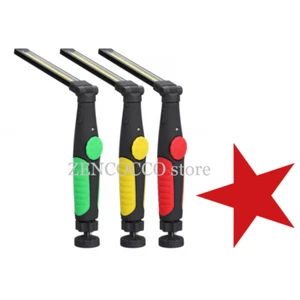 TORCIA MAGNETICA PIEGHEVOLE DA LAVORO Elettrica COB LED Ricaricabile Cavo USB   - Foto 1 di 6