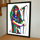 Affiche musicale Joey Ramone Ramones chanteur punk rock imprimé art mural 18x24